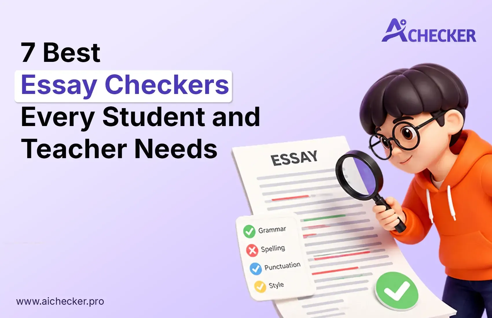 7 Best AI Essay Checkers for Students and Teachers 2026