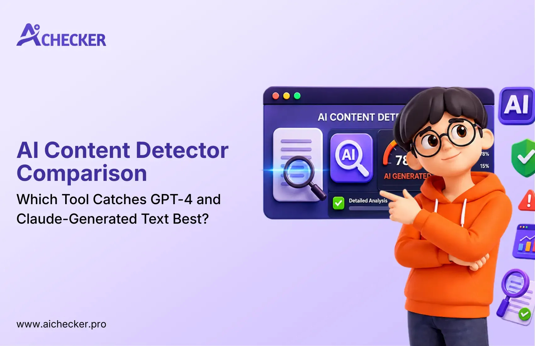 AI Content Detector Comparison: W hich Tool Catches GPT-4 and Claude-Generated Text Best?