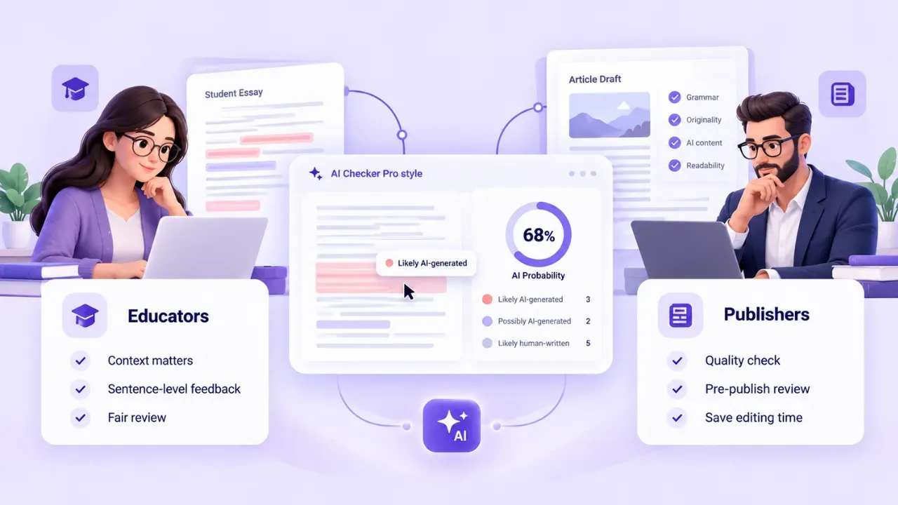 AI Detectors for Educators and Publishers