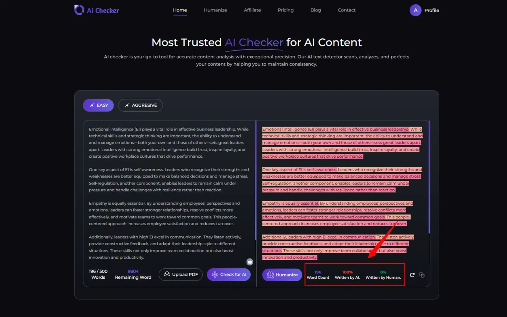 AI checker Pro