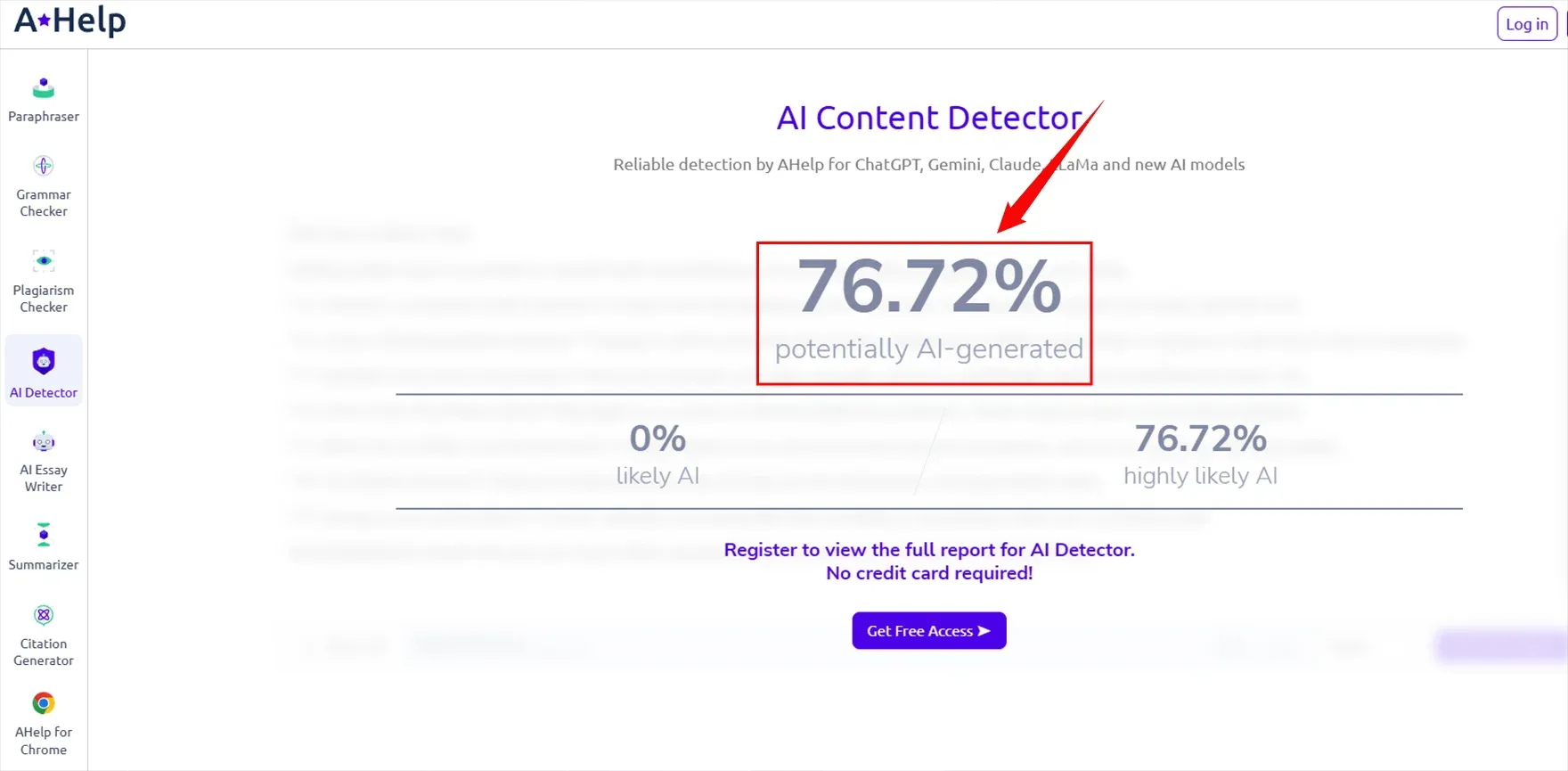 AHelp AI Detector.webp