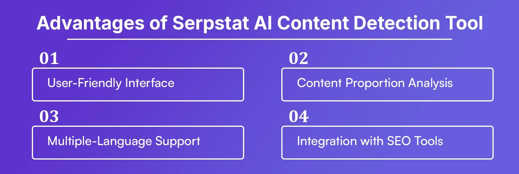 Advantages of Serpstat AI Content Detection Tool.webp