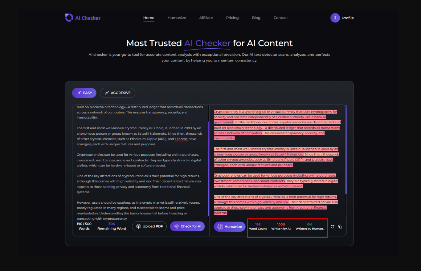 Ahrefs AI Detector Review