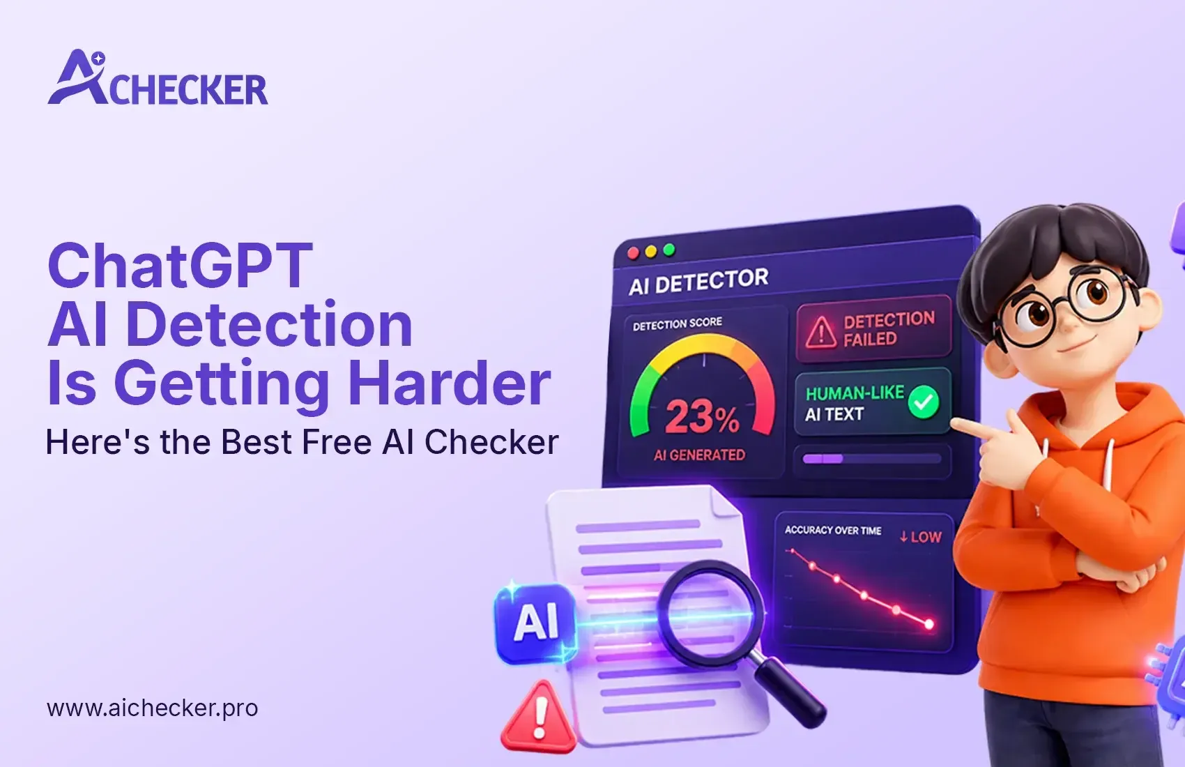 ChatGPT AI Detection Is Getting Harder:  Here’s the Best Free AI Checker