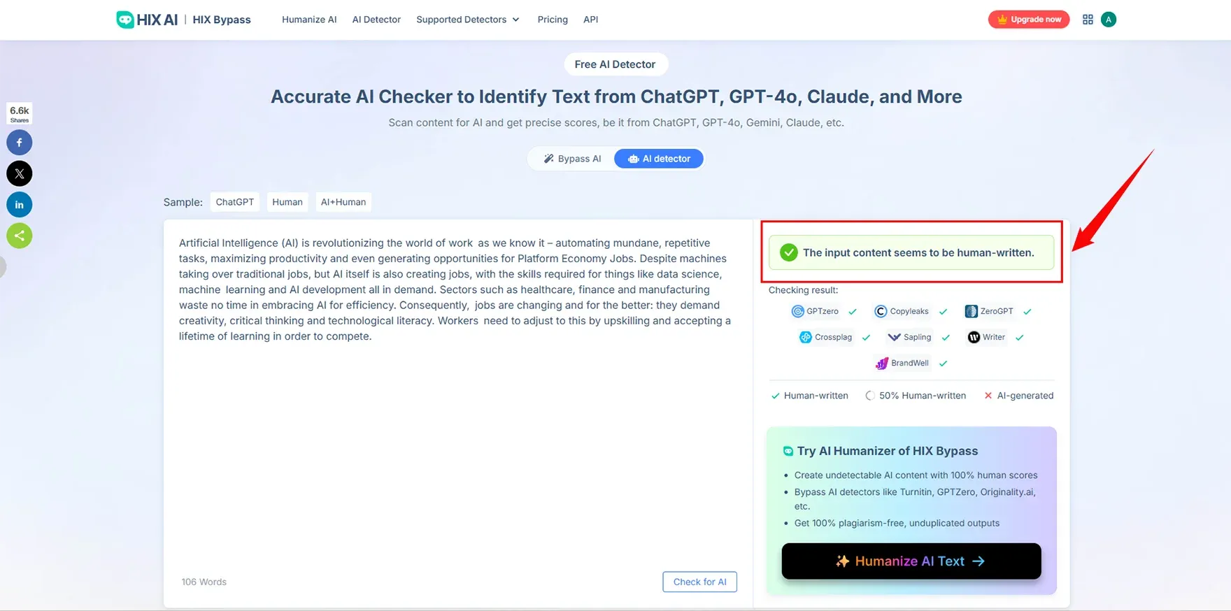 Humanize AI Text with aihumanizer 