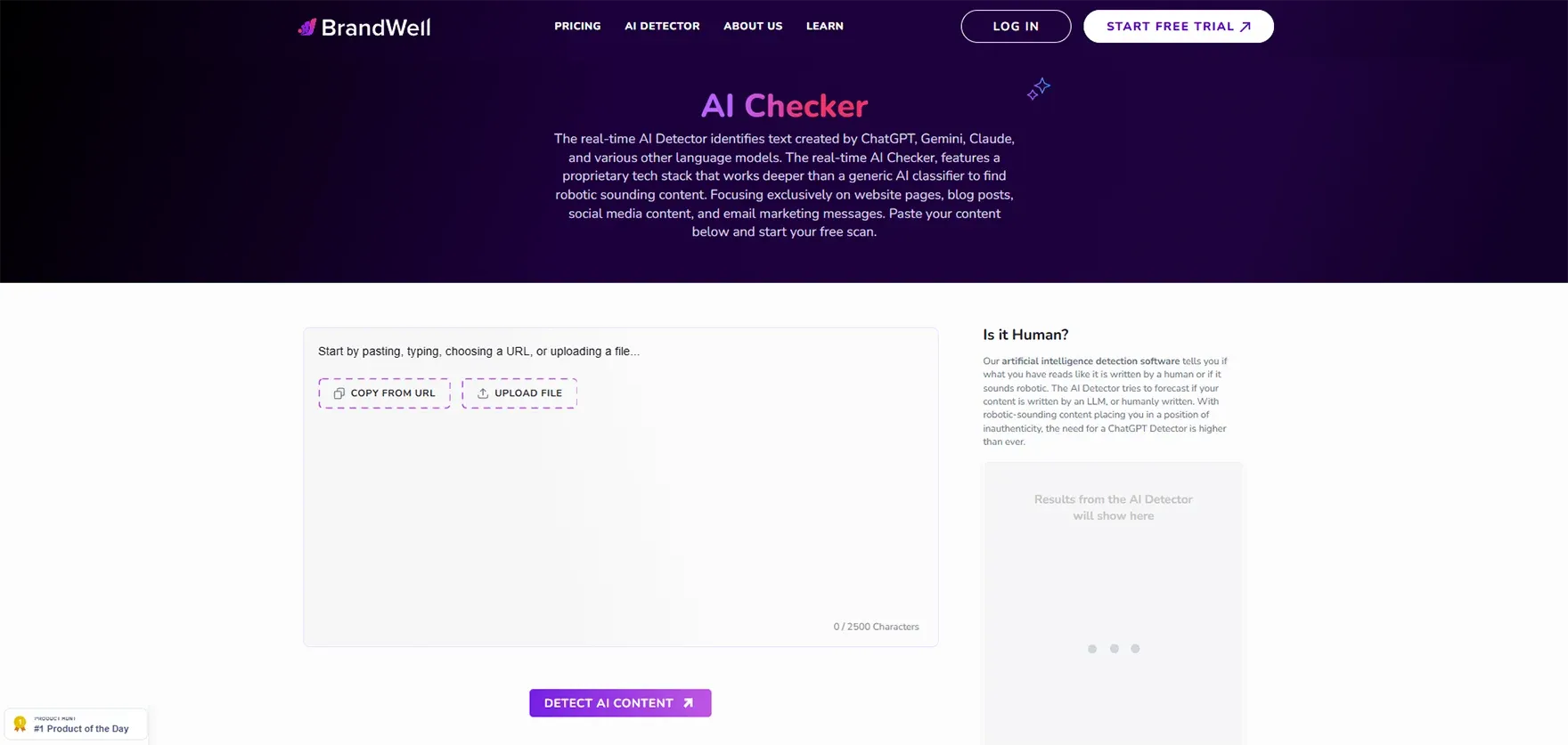 Content at Scale AI Detector