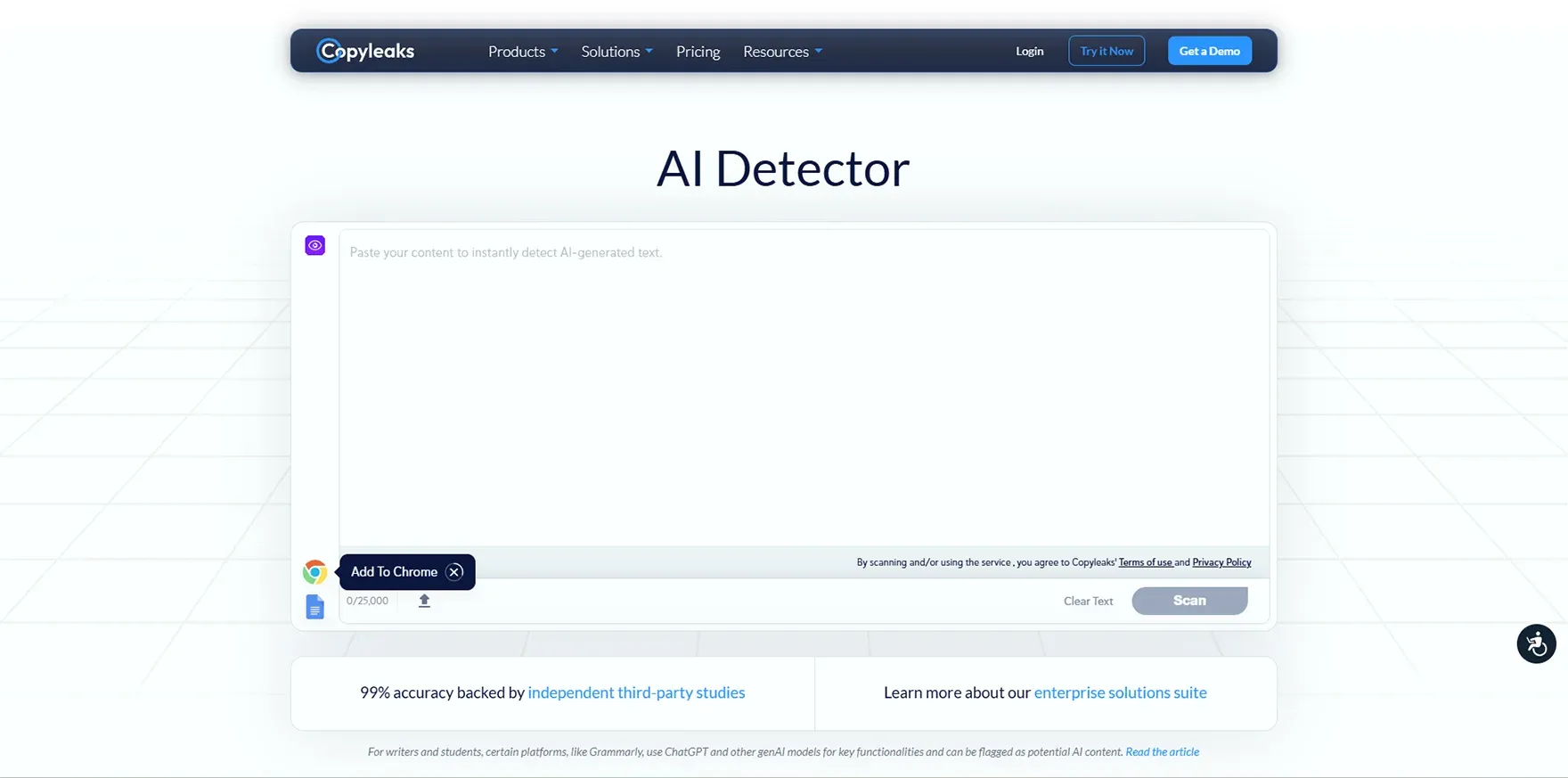 Copyleaks AI Detector