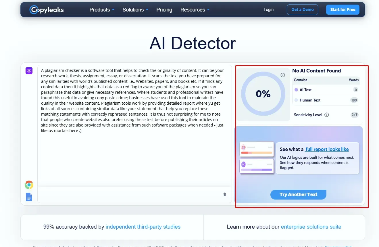 Copyleaks AI Detector Copyleaks AI Detector