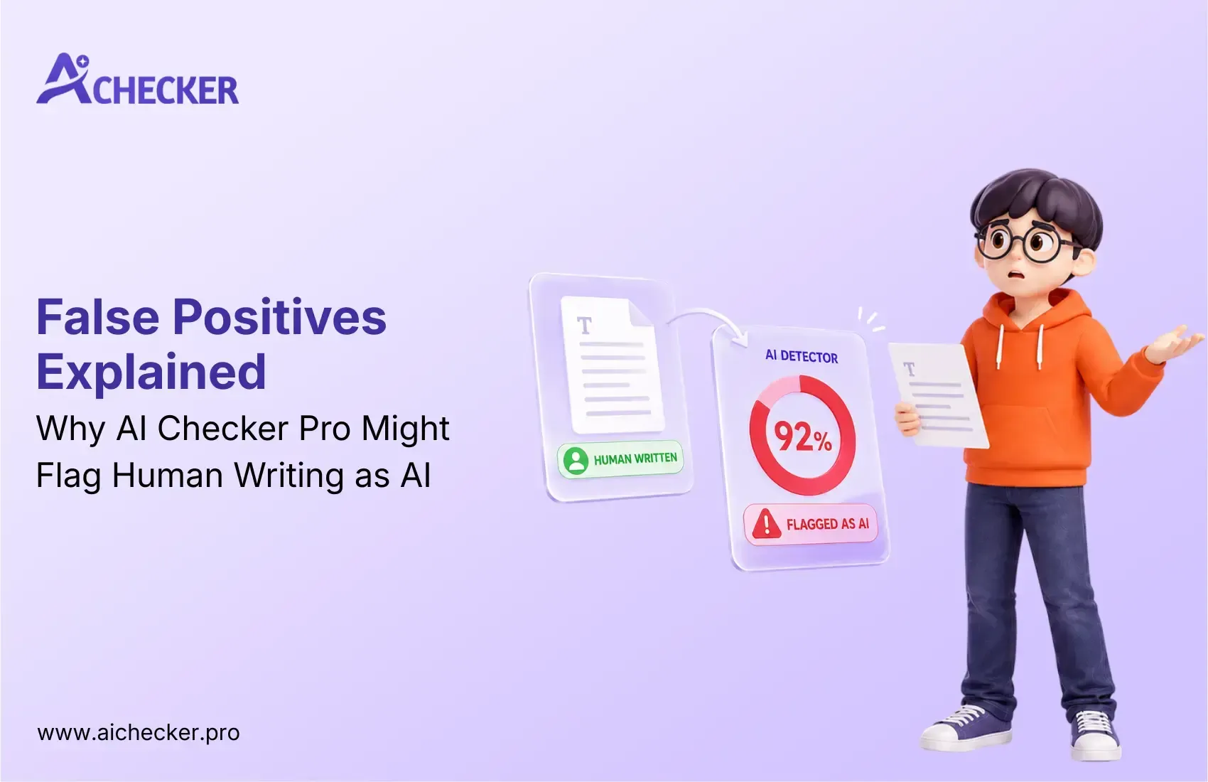 Why AI Checker Pro Flags Human Writing as AI