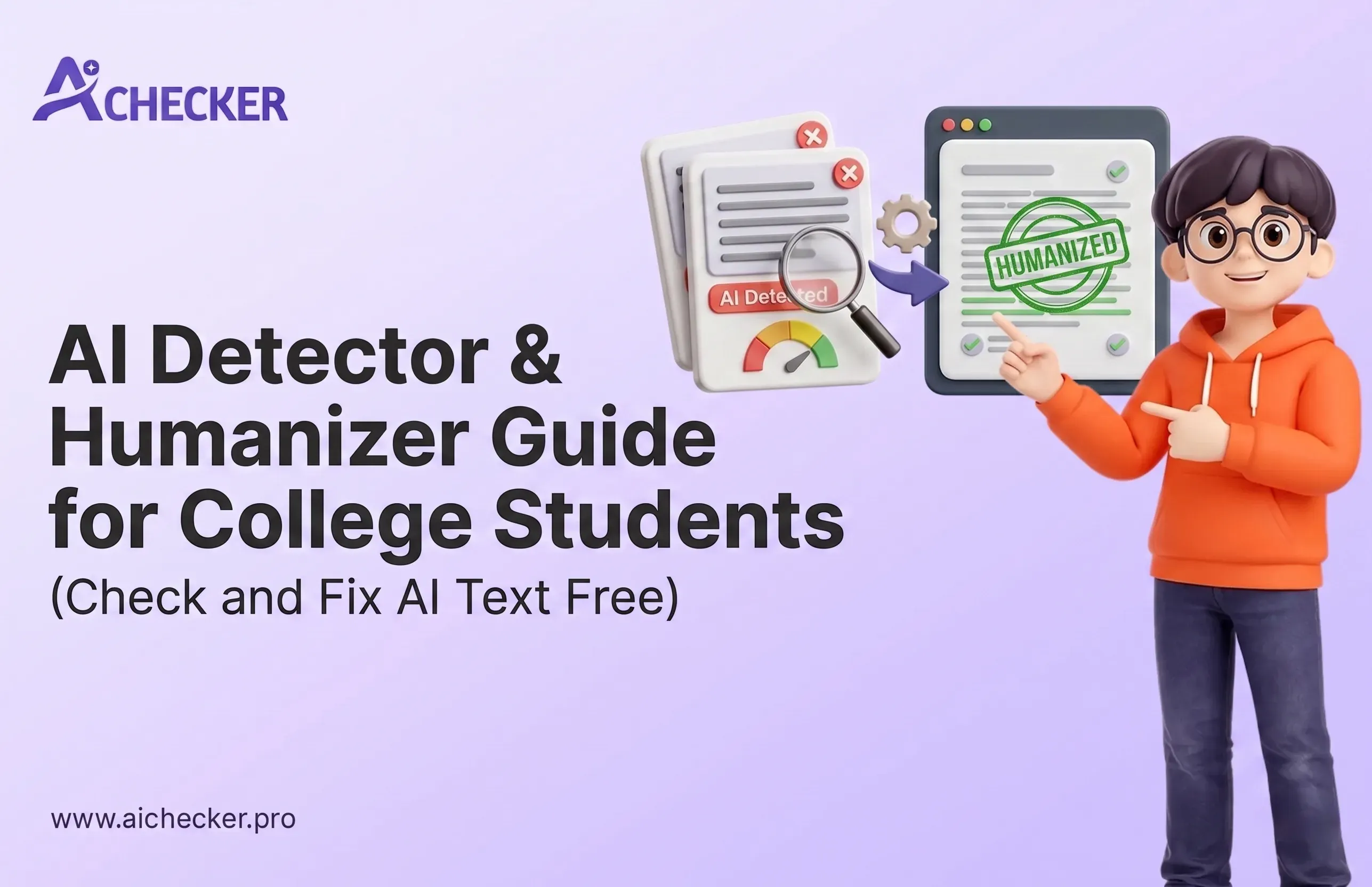 AI Detector & Humanizer Guide for College Students: Check and Fix AI Text Free