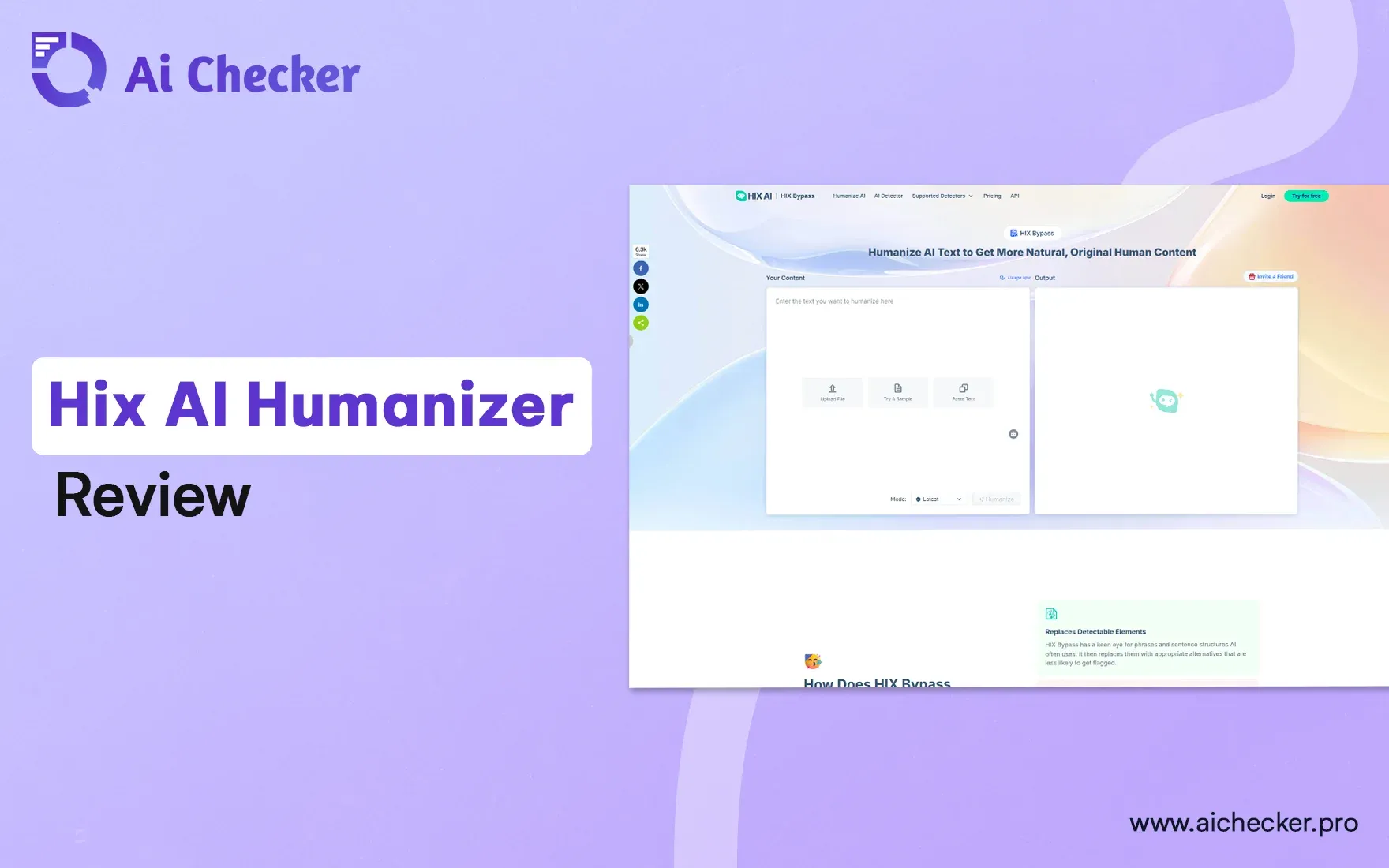 Hix AI Humanizer Review: Features, Pros, Cons, and accuracy test.