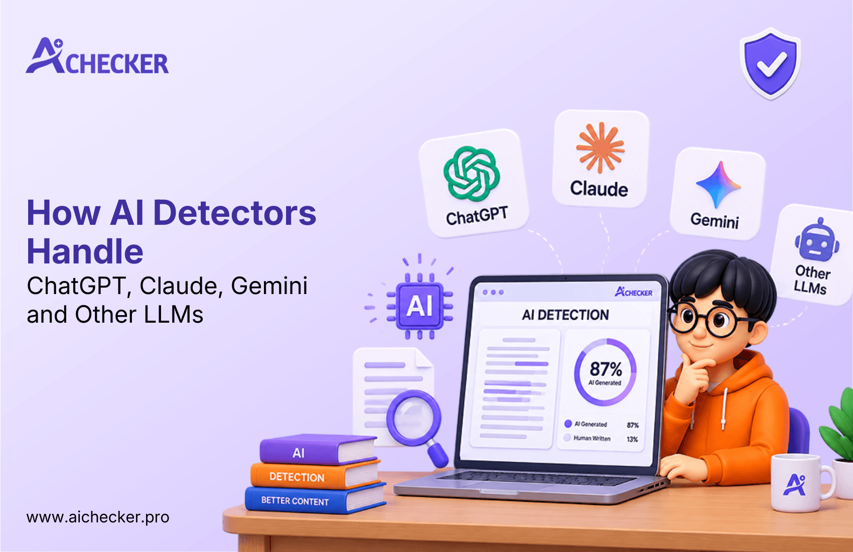 How AI Detectors Handle ChatGPT, Claude, Gemini and Other LLMs