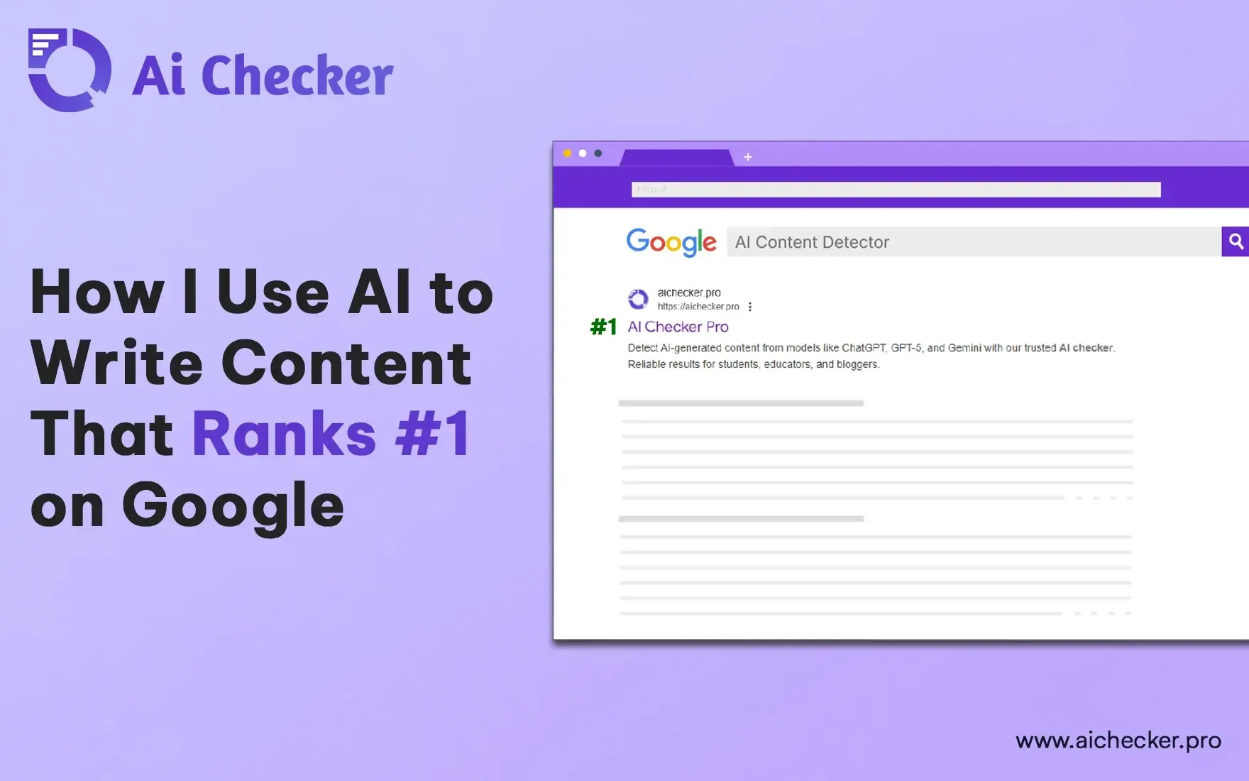 How I Use AI to Write Content That Ranks #1 on Google
