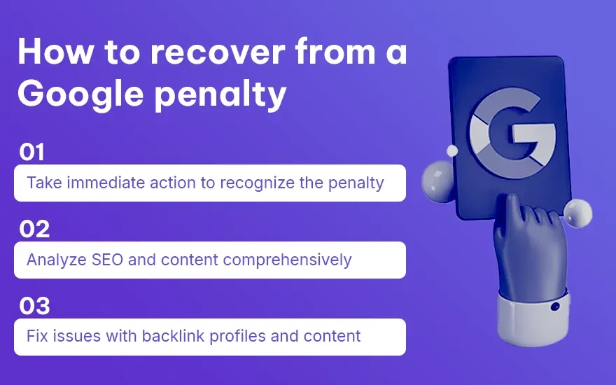 How to recover from a Google penalty