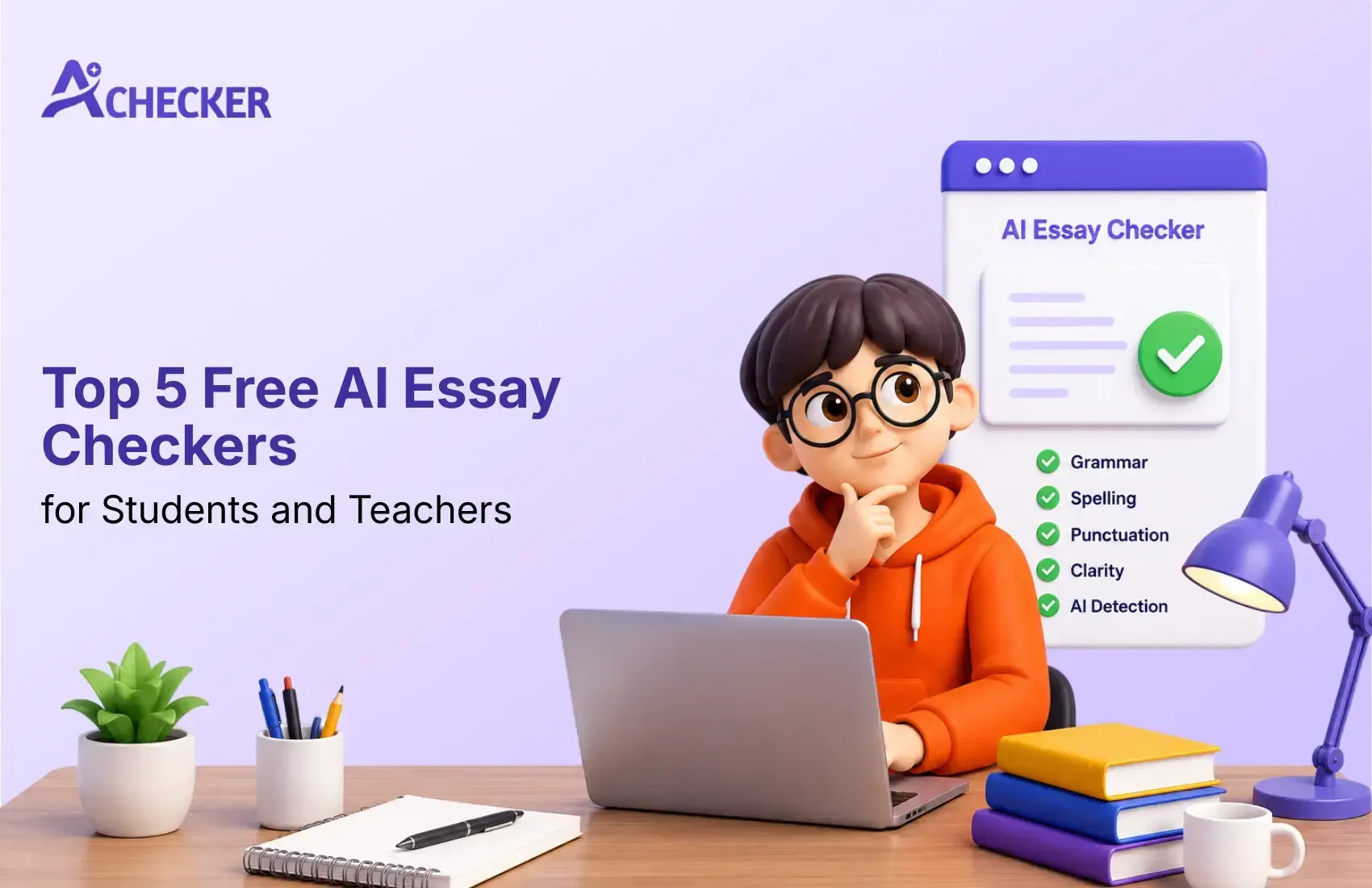 Top 5 Free AI Essay Checkers for Students and Teachers