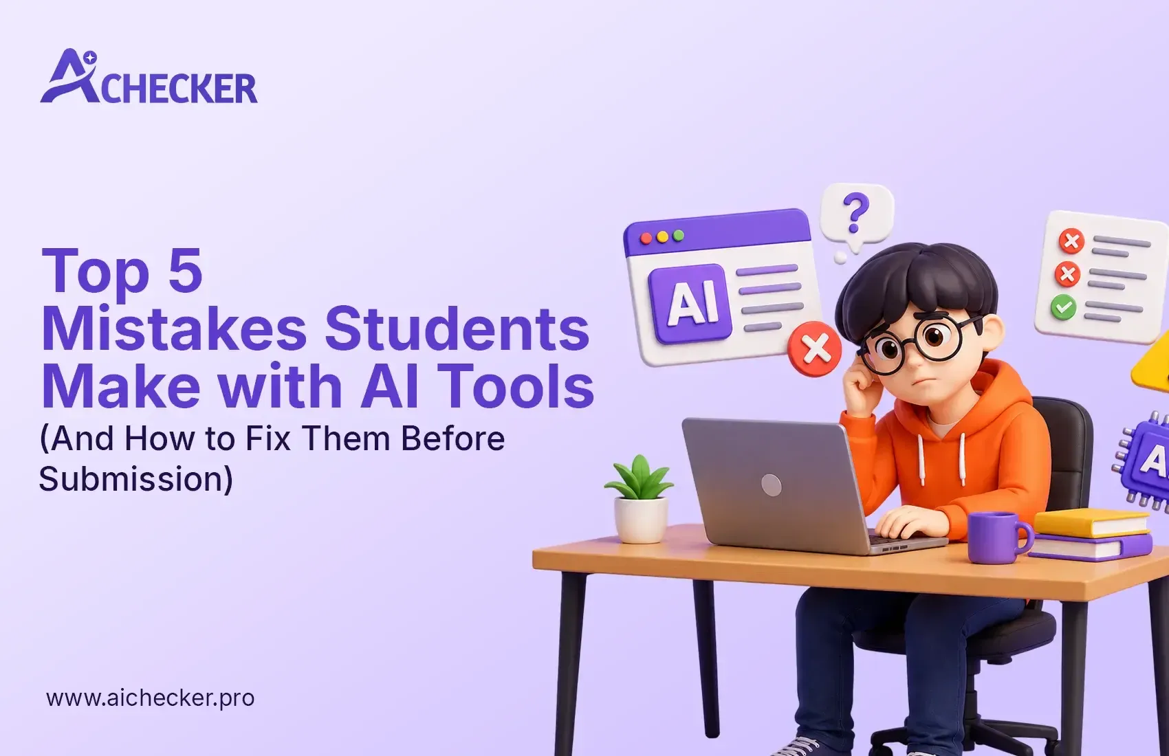 Top 5 AI Checker Mistakes Students Make Before Submitting