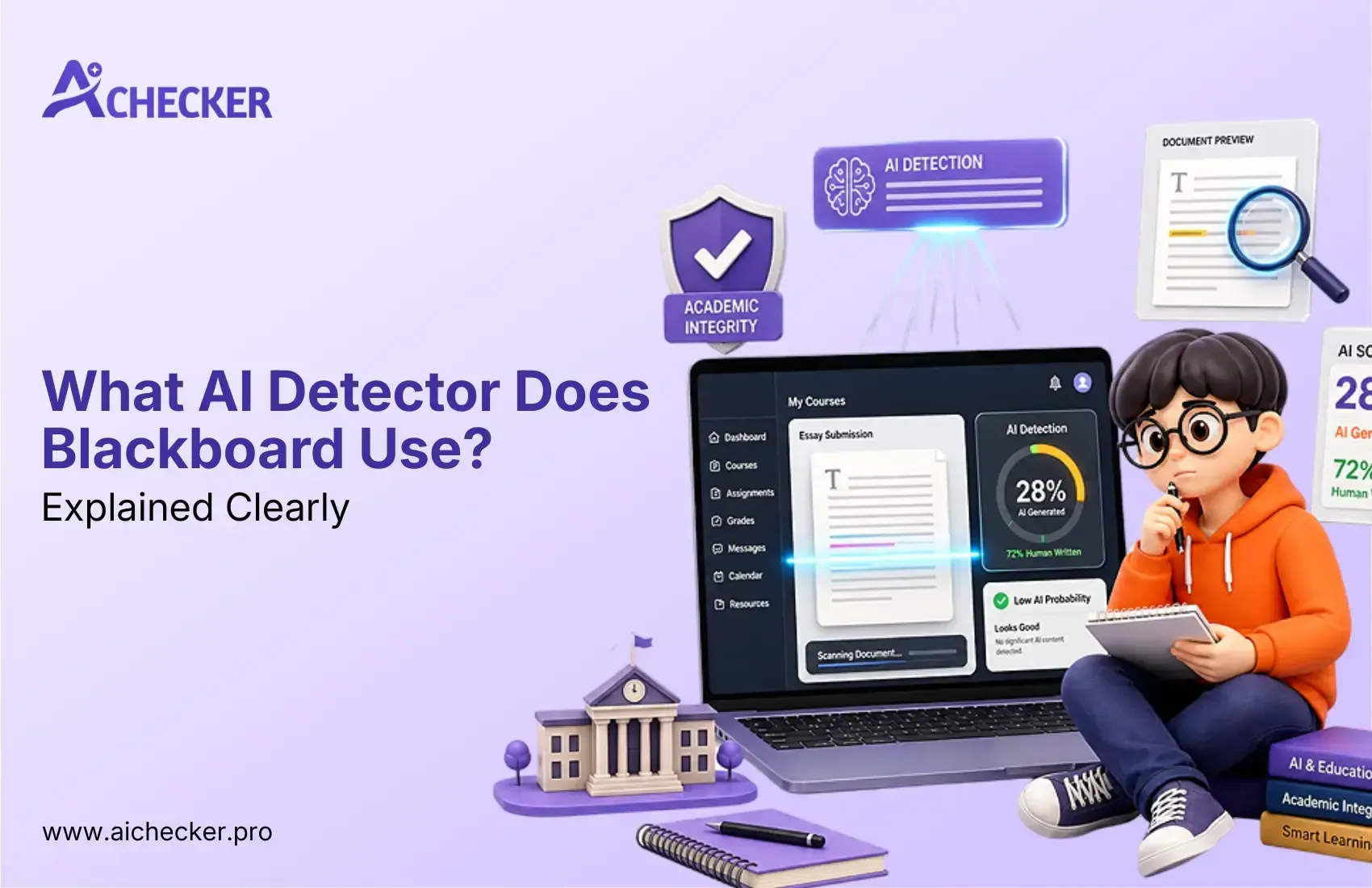 What AI Detector Does Blackboard Use? Explained Clearly