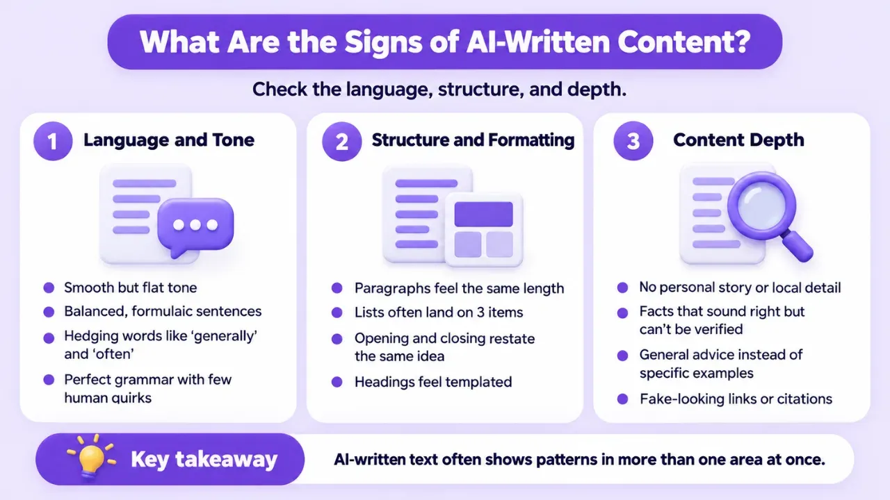 What Are the Signs of AI-Written Content
