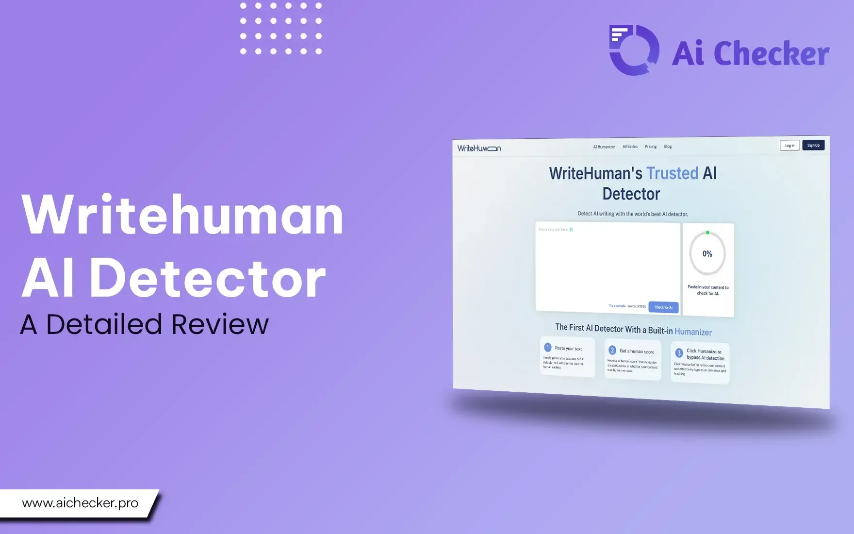 WriteHuman AI Detector: A Detailed Review